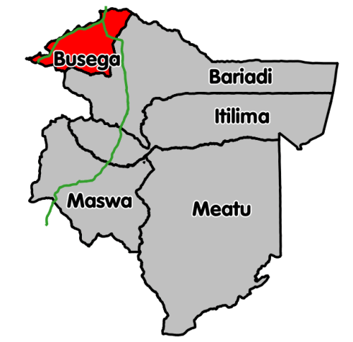Tanzania Busega district location map